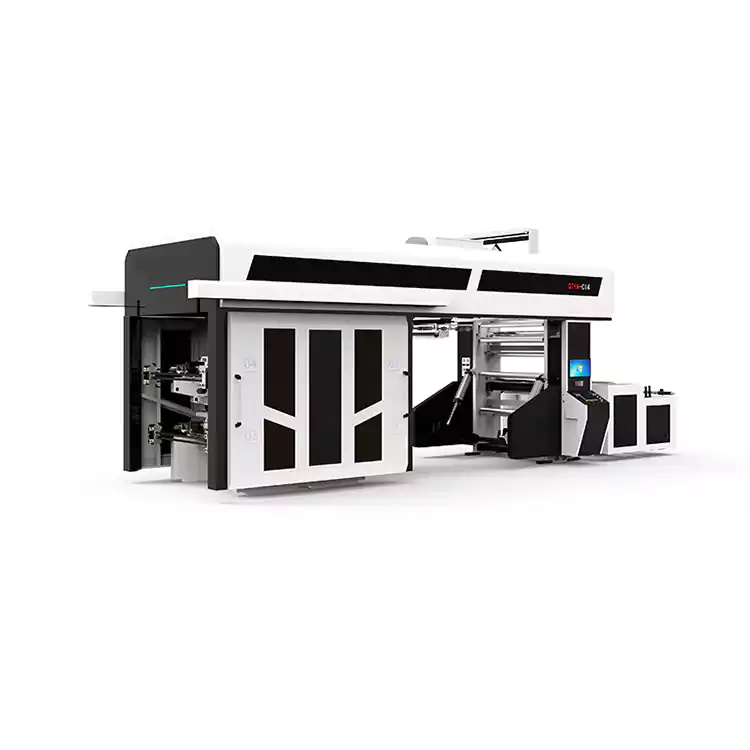 4-8 Dathanna Flexographic Ci Plaisteacha Meaisín Priontála Flexo