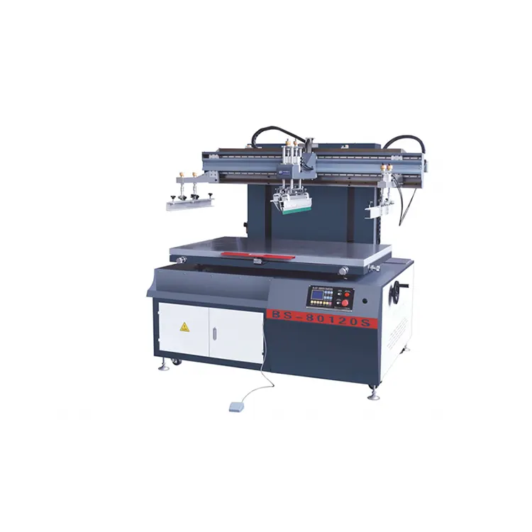 Microcomputer Controlled Flat Lift Screen Printing Machine